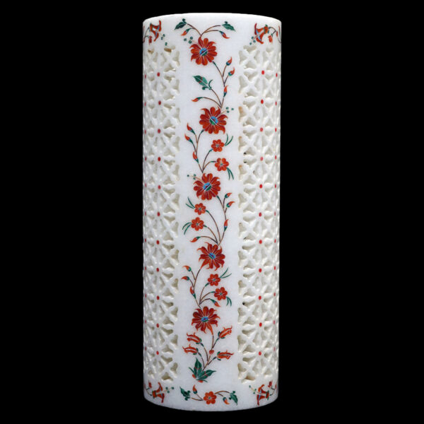 Handcrafted Marble Inlay Flower Vases/Pots