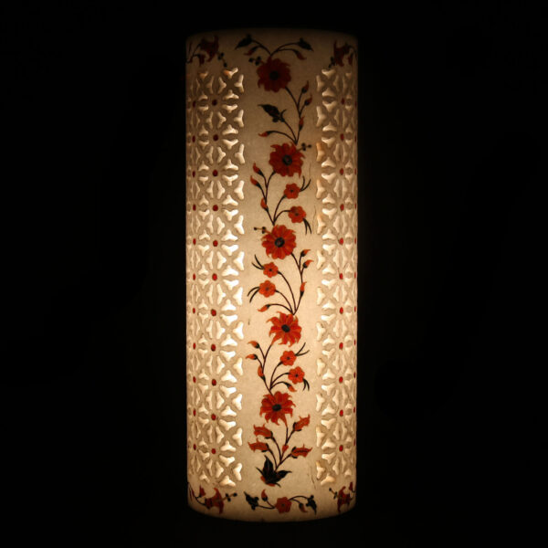 Handcrafted Marble Inlay Flower Vases/Pots - Image 2