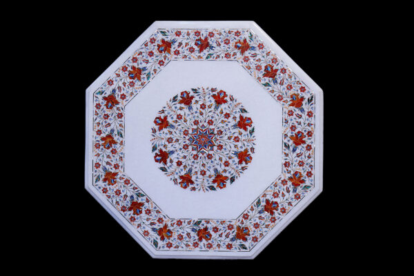 Exquisite Marble Inlay Table Tops - Image 2