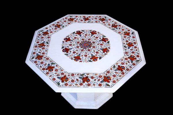 Exquisite Marble Inlay Table Tops
